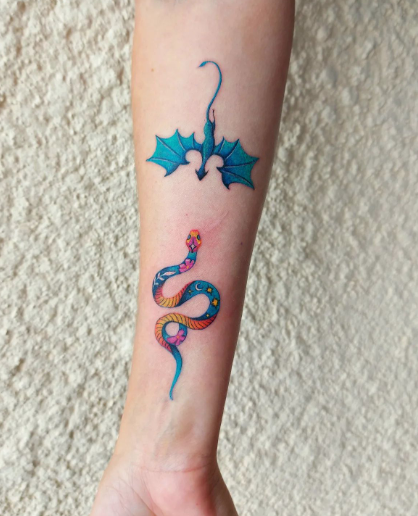 Inspiration Watercolor Tattoo