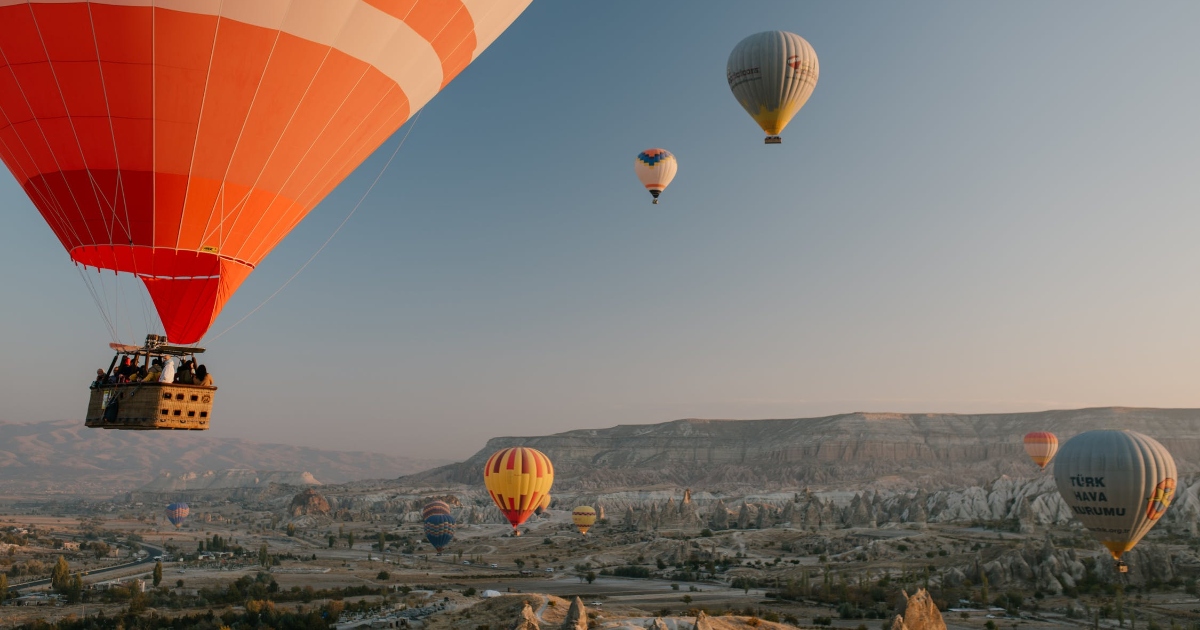 hot air balloon ride gemini