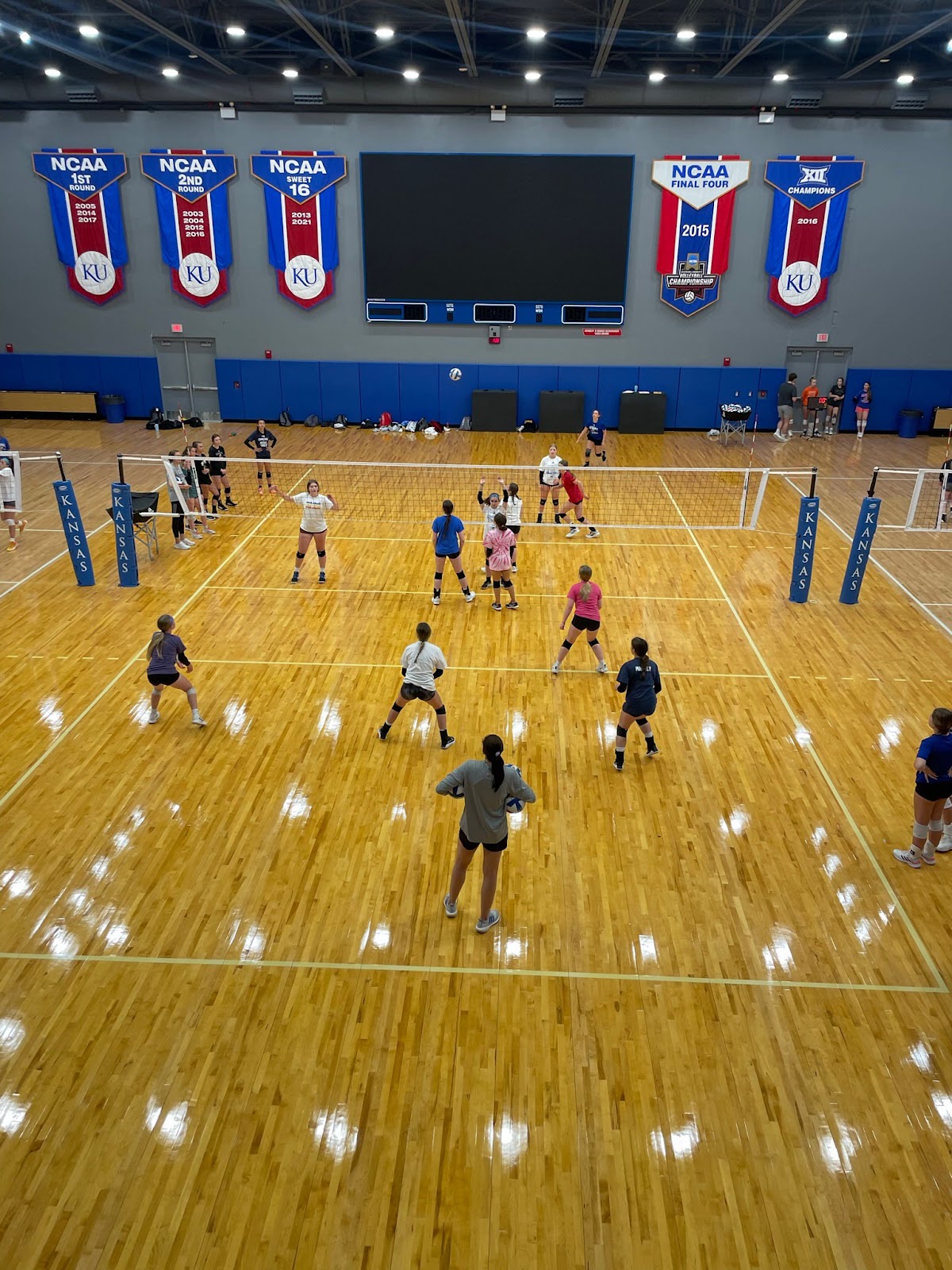 A Day in the Life of Kate! KU volleyball camp