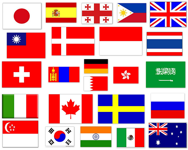 Our top countries of origin for international students
