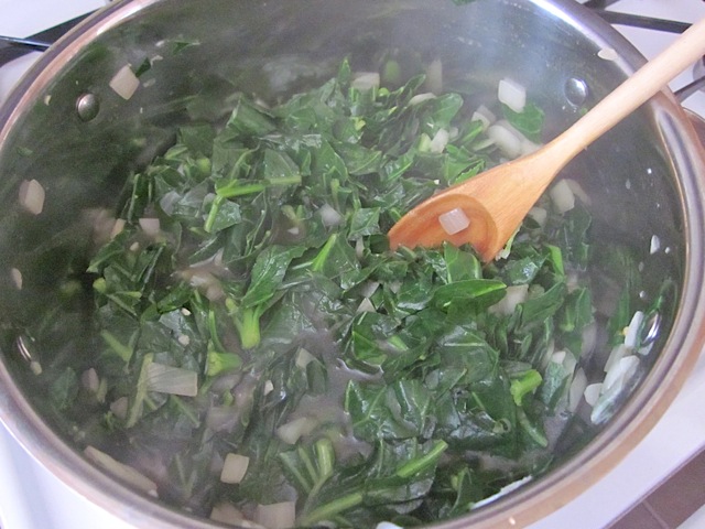 fully cooked collard greens