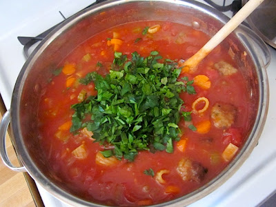 chopped parsley