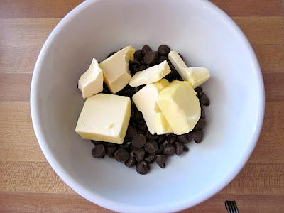 butter and chocolate