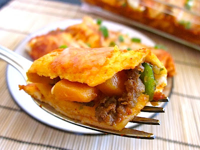 chorizo sweet potato enchiladas