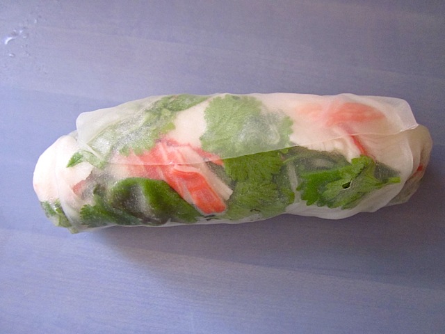 rolled spring roll 