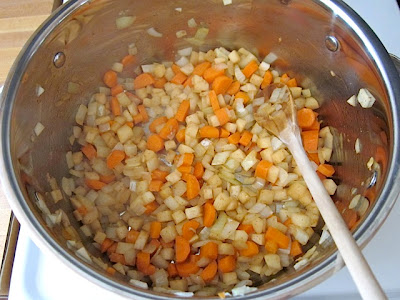 cooked vegetables