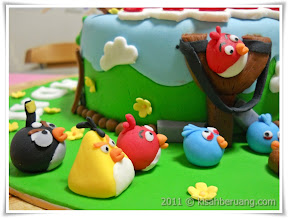 Angry Birds cake