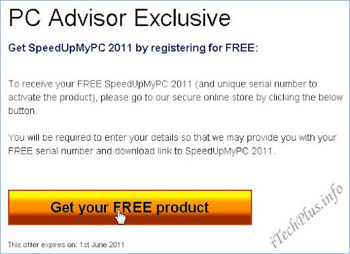 Uniblue SpeedUpMyPC 2011 miễn phí bản quyền