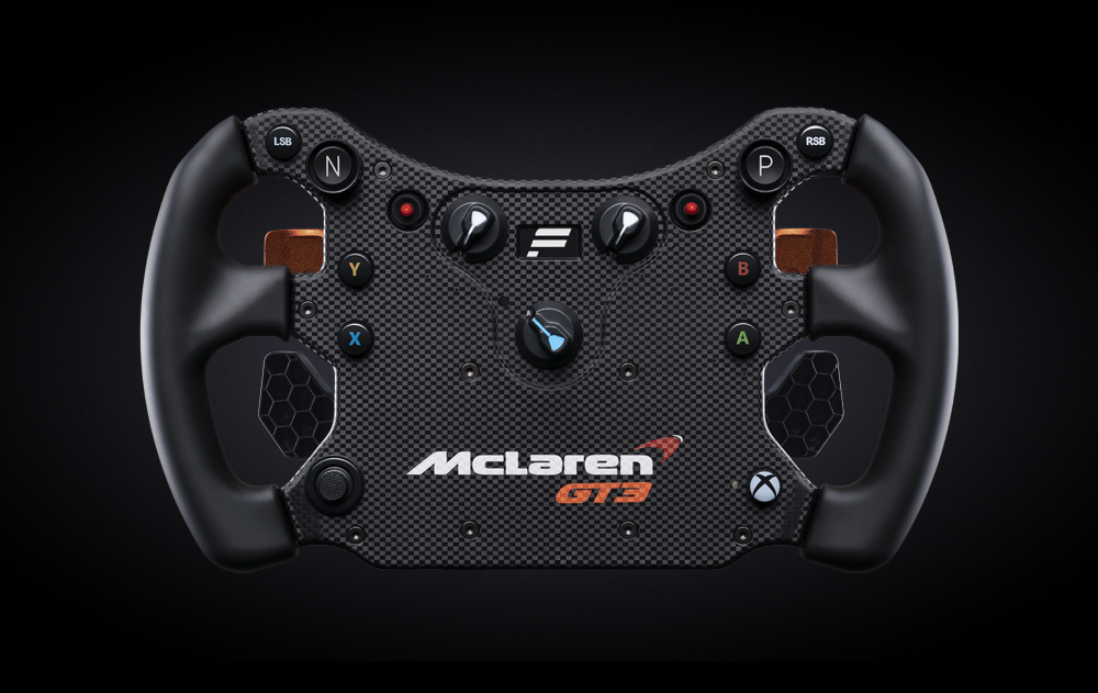 Fanatec: McLaren GT3 wheel is back! Better than ever