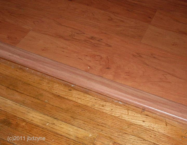 laminate floor meets oak slat floor Laminate Floor next to old oak floor