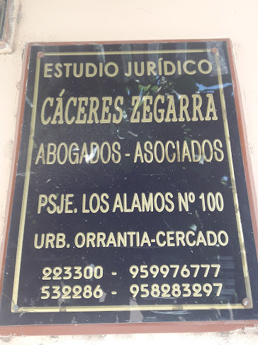 Cáceres Zegarra - Arequipa