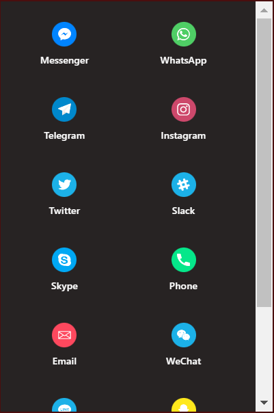 social chat platforms in wp social ninja