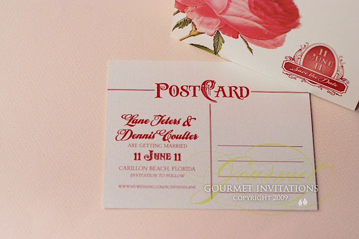 postcard save the dates, vintage postcards, rose postcards, vintage rose, red rose postcard, pink rose postcard