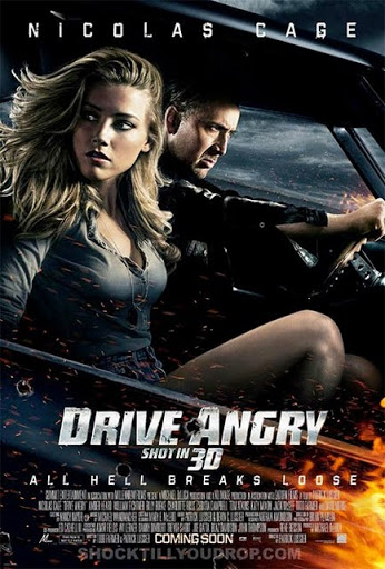 Drive Angry 3D โปสเตอร์ Drive Angry 3D