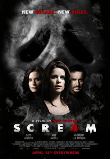 Scream 4 โปสเตอร์ Scream 4