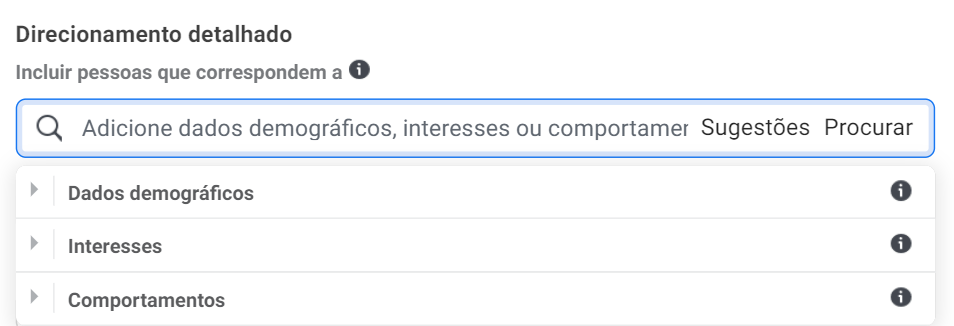 Segmentação de público-alvo facebook ads