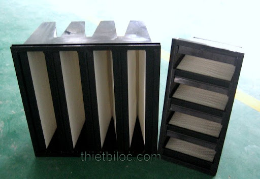 hộp lọc khí V-pack
