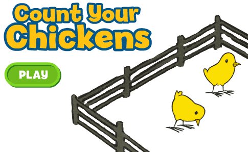 PBS Kids Curious George Count Your Chickens Game