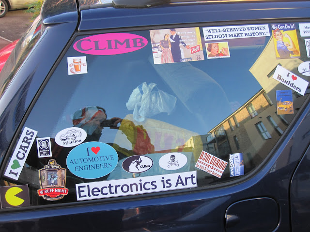 Project Eighteen: Making my own Car Stickers | so resourceful