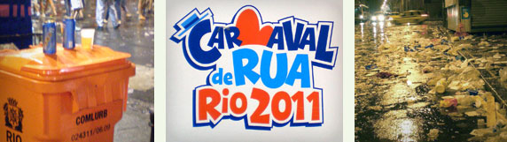 coluna zero, fotos, rio de janeiro, carnaval 2011, lixo, consciência ambiental, carnaval de rua, meio ambiente, consumo consciente, COMLURB