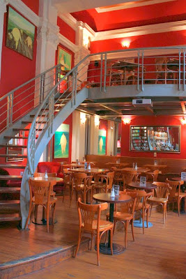 Globe cafe in Prague