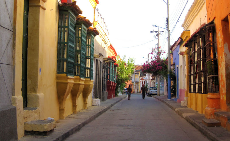 On the way to work, Cartagena, Colombia