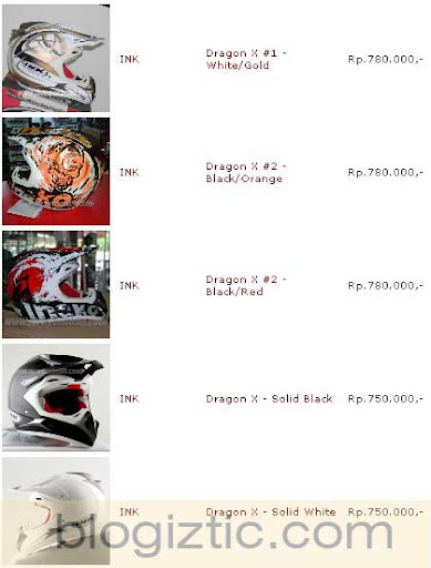 Daftar Harga Helm Baru INK Inako Koleksi Kumpulan Lengkap Terbaru Update 2011 Helmet Half Face Full Mahal Murah Second Bekas Pelindung Kepala Otomotif Motor Daftar Harga Helm Baru INK Inako Koleksi Kumpulan Lengkap Terbaru Update 2011 Helmet Half Face Full Mahal Murah Second Bekas Pelindung Kepala Otomotif Motor