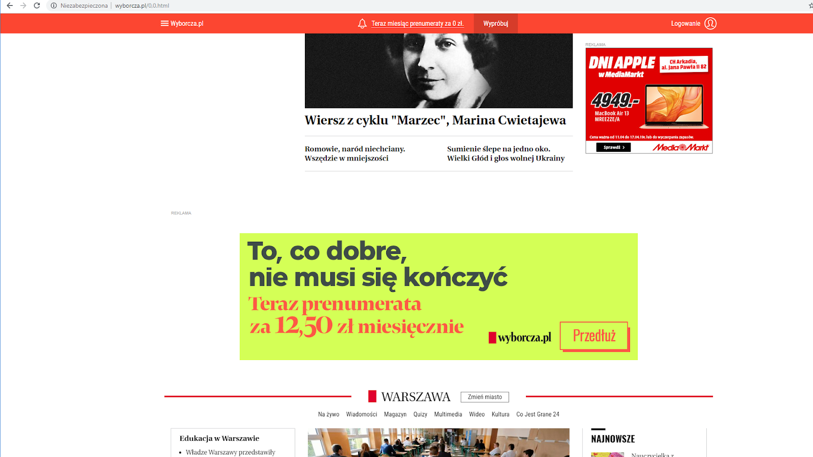 From 170k to 200k subscribers in 2019: How Gazeta Wyborcza, one of Poland's  leading newspapers, did it | What's New in Publishing | Digital Publishing  News