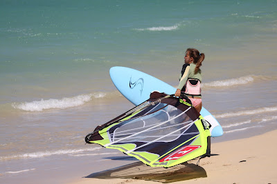 Planche Simmer à Kanaha en mars 2011