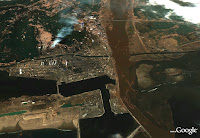 Yuriage - natori, before and after tsunami