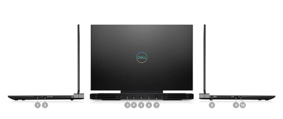 Laptop Gaming Dell G7-7500 i7-10750H/ 16GB/ 1TB SSD/ GTX 1660TI 6GB