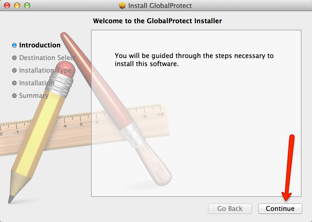 GlobalProtect Mac Install 1