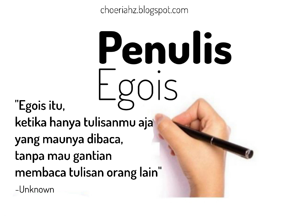 Penulis Egois