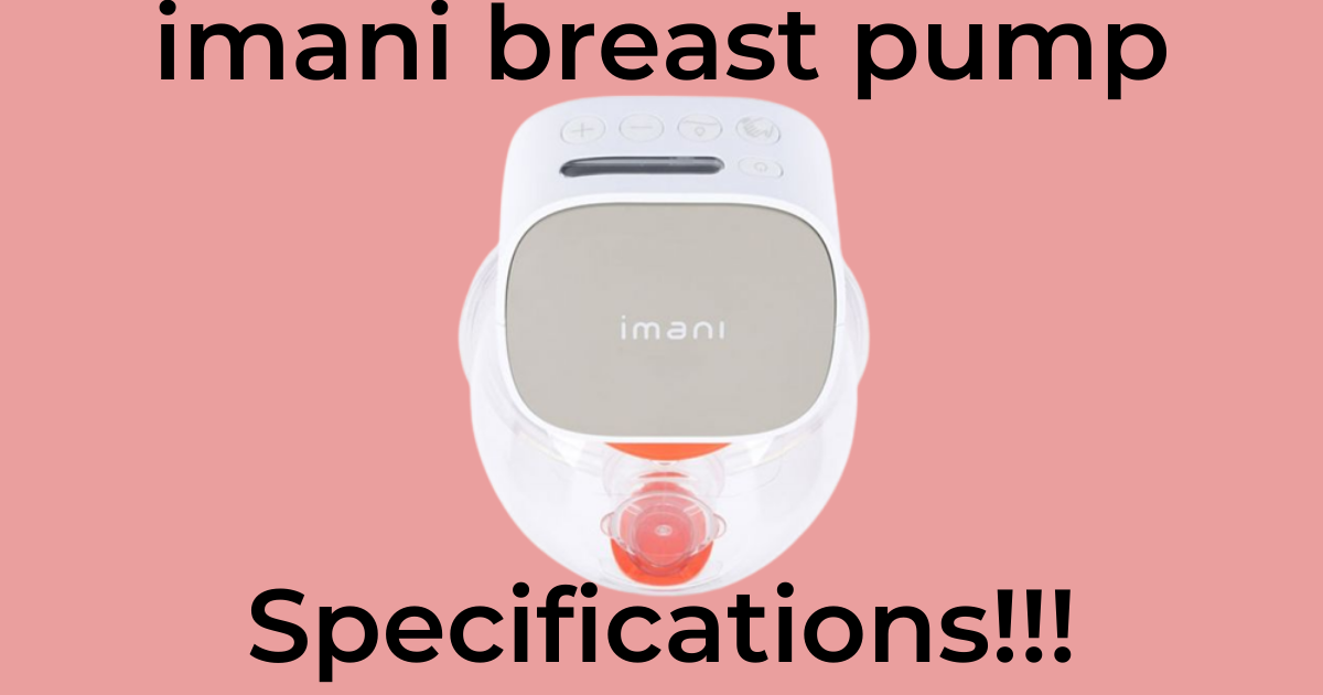 Imani Breast Pump Specifications