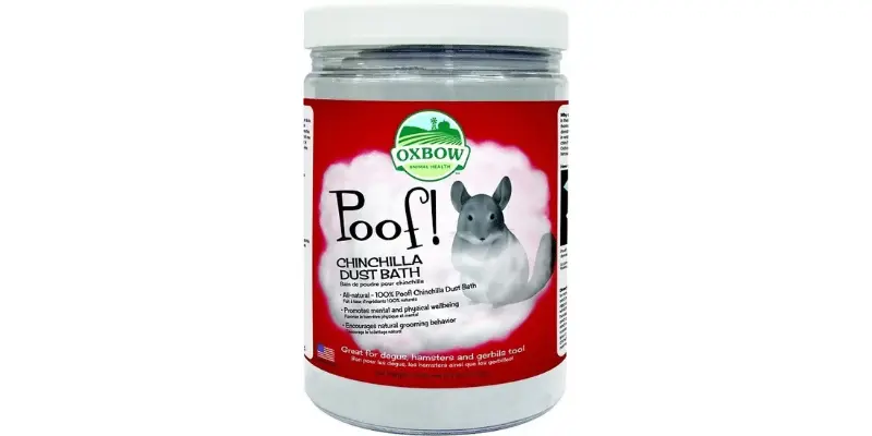 Oxbow Poof! Chinchilla Dust -- Best Chinchilla Dust 