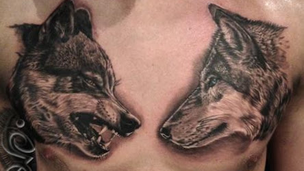 chest tattoos men