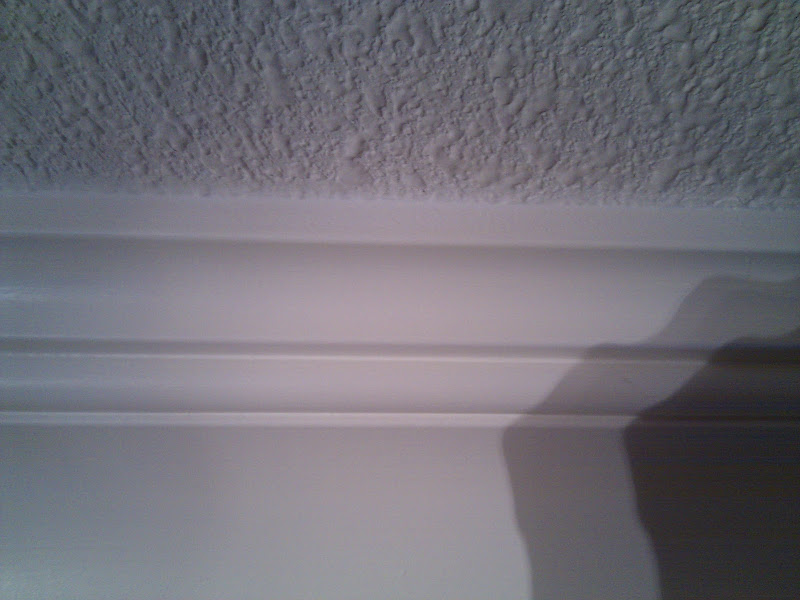 Crown Molding On Popcorn Ceiling Carpentry Diy Chatroom Home