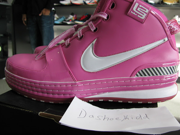 Nike Zoom LeBron VI 6 8220Think Pink8221 Player Exclusive