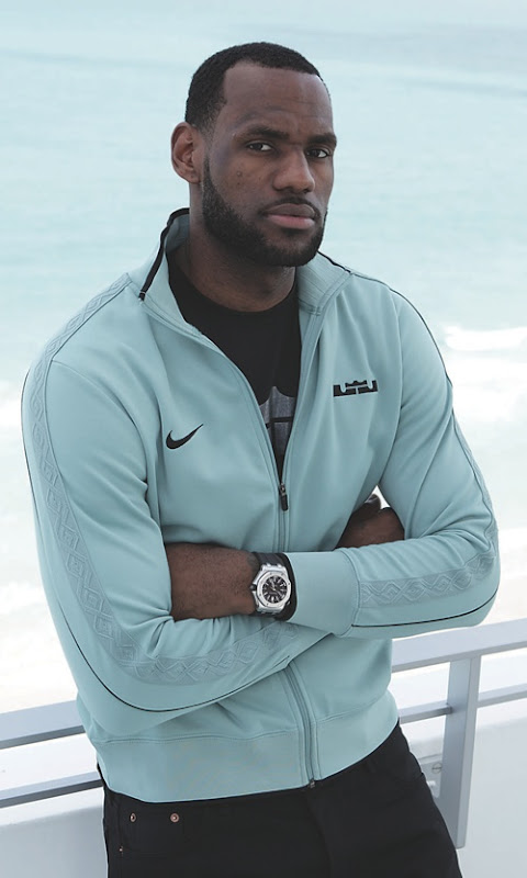 LeBron is new Ambassador for Audemars Piguet Shows off new Nike Signature Logo