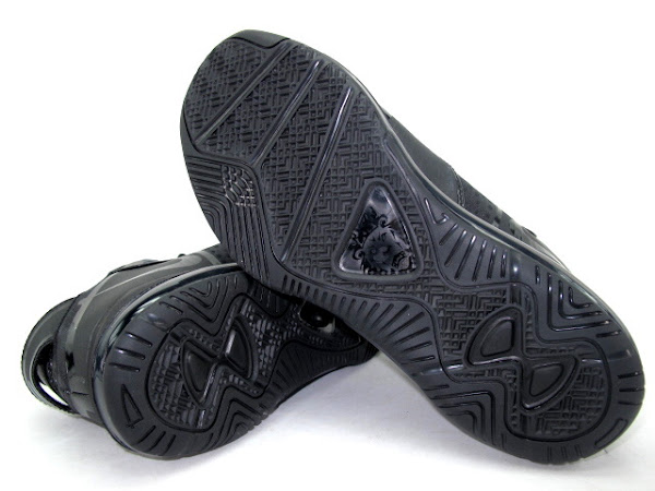 Nike LeBron 8 V2 8211 Black on Black 456849001 8211 Detailed Look