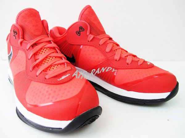 New Photos of LeBron 8 V2 Low 8220Solar Red8221 Possible August Drop