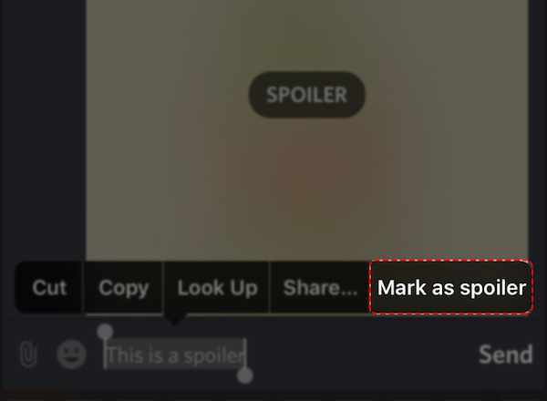 label as spoiler