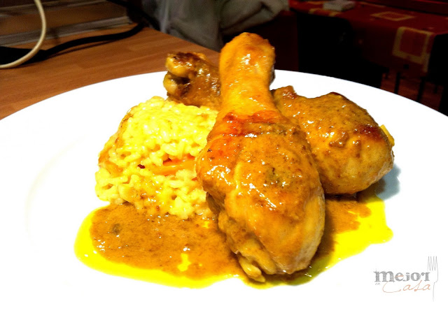 Pollo al curry