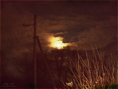 full moon March 2011 foto darkness mystic