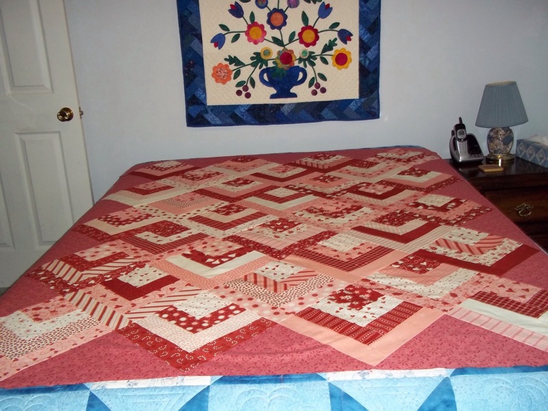 Half Log Cabin Maryquilts Com