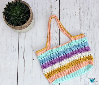 25+ Cute Crochet Tote Bag Patterns to Make Today - love. life. yarn.