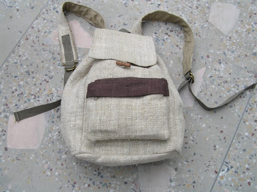 Hemp Ruck Sack Bag