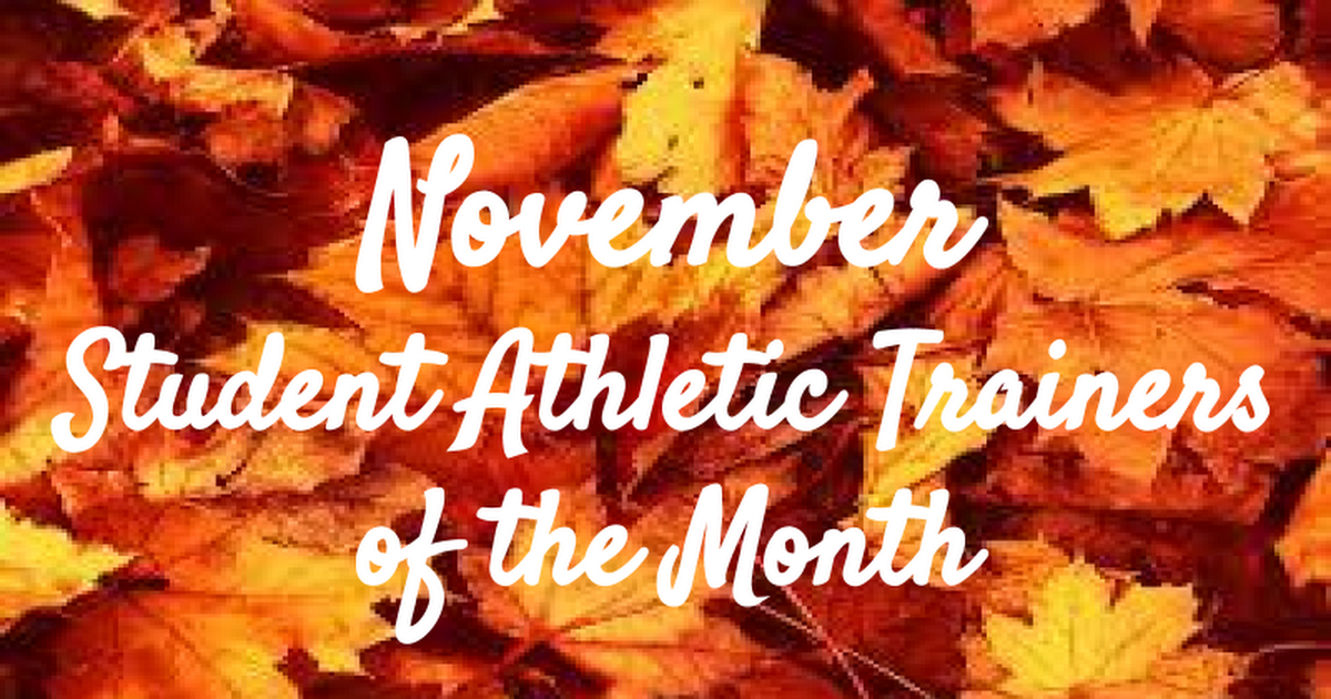 November SAT's of the Month