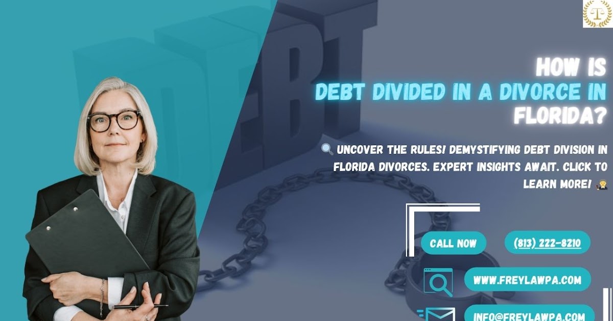 How is Debt Divided in a Divorce in Florida?