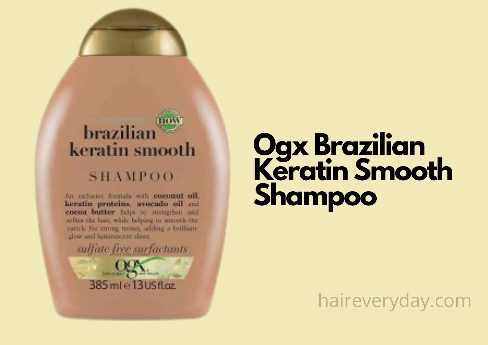 8 Best Sulphate Free Shampoo For Keratin Treated Hair 2022 - Hair Everyday  Review